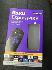 ROKU EXPRESS 4K+ WITH VOICE REMOTE WITH TV CONTROLS 3941R2 – BRAND NEW SEALED