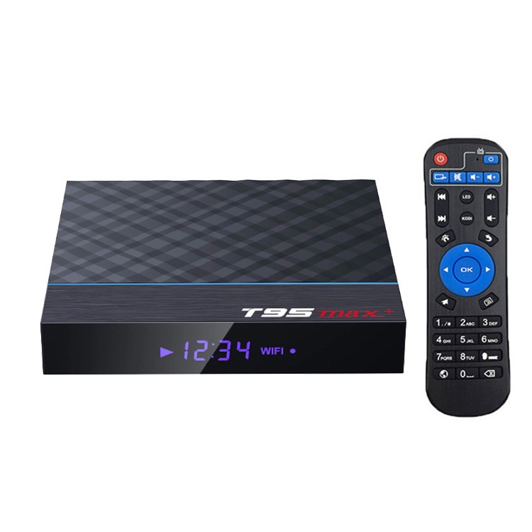 Lot 10 T95 MAX+ Amlogic S905-X3 8K HDR 4GB DDR3 Android 9.0 Dual WiFi TV Box