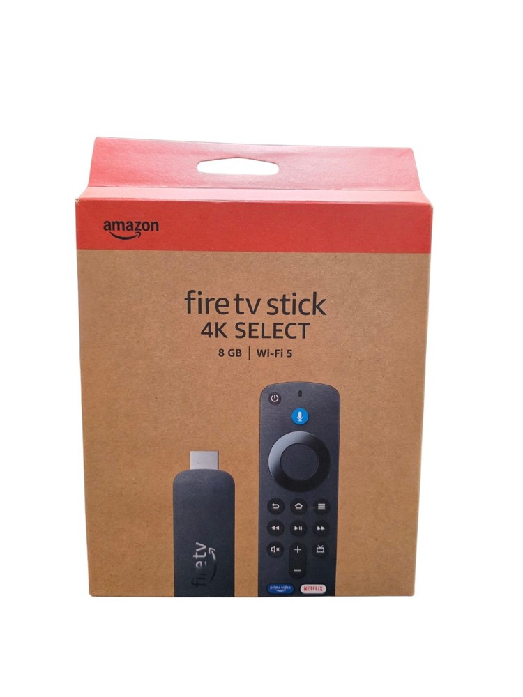 Amazon Fire TV Stick 4K Select Streaming Media Player 8GB Wi-Fi 5 Alexa Remote