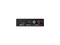 StarTech.com 4K HDMI Audio Extractor with 40K 60Hz Support – HDMI Audio De-embed