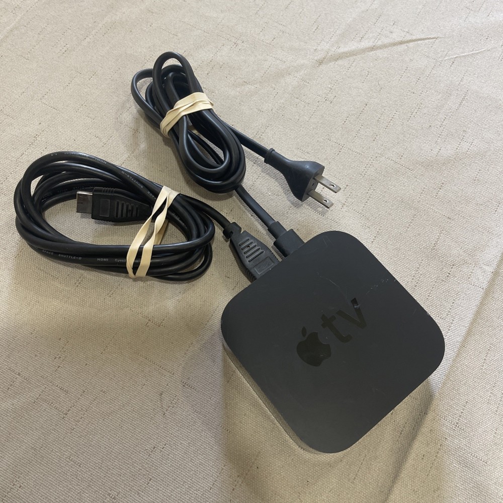 Apple TV HD 4th Generation 32GB Media Streamer 1080p A1625 Tested NO REMOTE