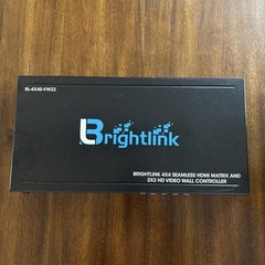 Brightlink BL-4X4S-VW22 4×4 Seamless HDMI Matrix Video Wall Controller Black