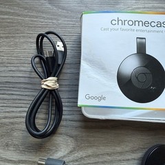 Google Chromecast 2nd Generation 1080p Media Streaming Device – Gray (NC2-6A5)