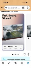 55” Amazon Fire TV, FireTV Alexa Voice Remote AND Wall Mount — ALL NEW IN BOX