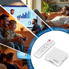 H313 4K Ultra HD TV Box – Smart Streaming with Android 14.0 & Voice Control