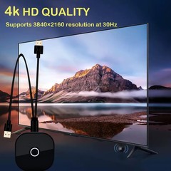 Wireless Display Adapter,4K HDMI Display Dongle Adapter, 2.4/5G Screen mirror…