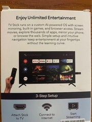 TV stick 4k Android 14.1 8G+128G WIFI:2.4G/5G Chromecast built-in
