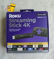 Roku Streaming Stick 4K/HDR/Dolby Vision Streaming Device with Roku Voice Remote