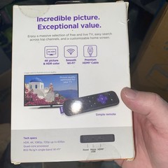 Roku Premiere Media Streamer – 3920R (Black)