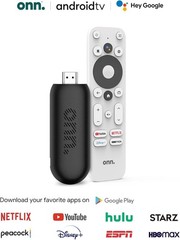 Android TV 2K FHD Streaming Stick with Remote Control & Power Adapter WiFi HD…