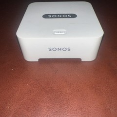 Sonos Bridge for Wireless HiFi System. White. No Adapter/Speakers.