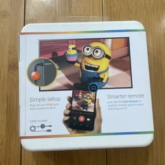 Google Chromecast HDMI NC2-6A5 MEDIA STREAMER Coral Red Power Cord Plug NIB