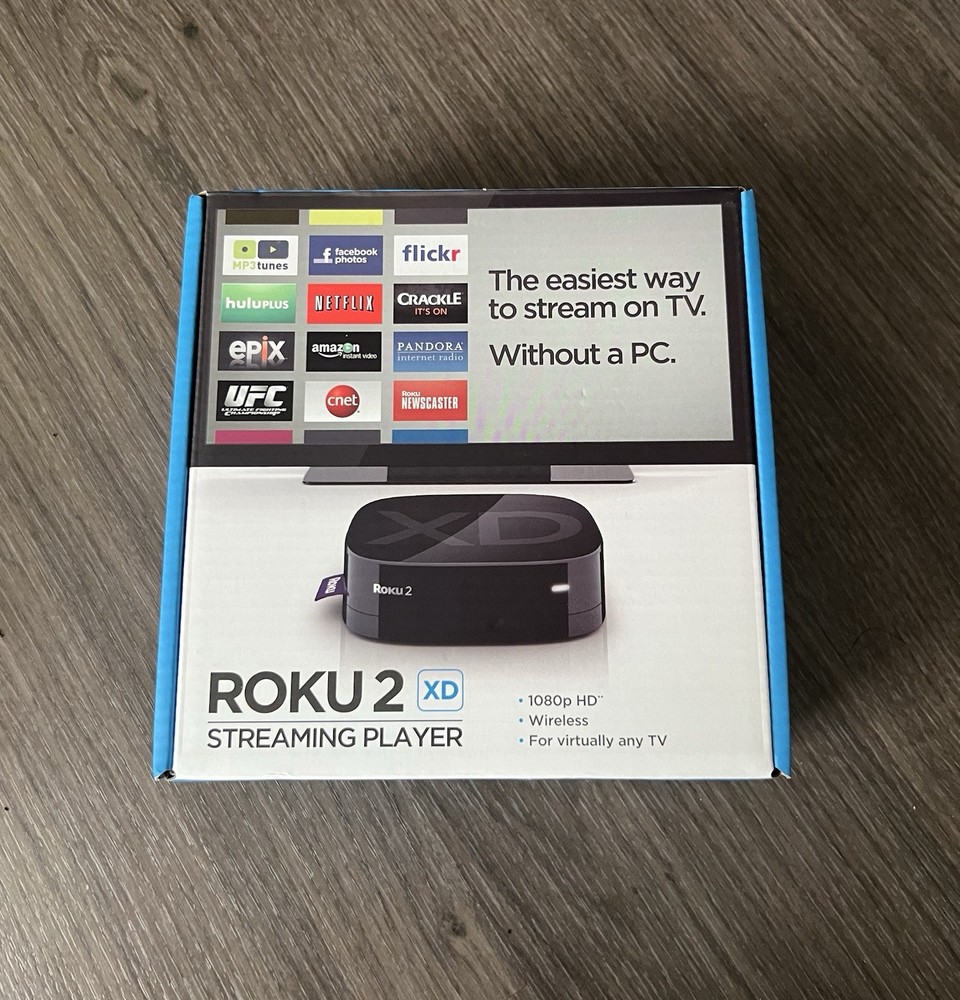 Brand New Open Box Roku 2 XD (2nd Generation) Media Streamer 3050X