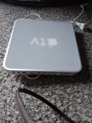 Apple Apple TV Media Streamer Box Set-Top, Silver & White, Apple TV Line