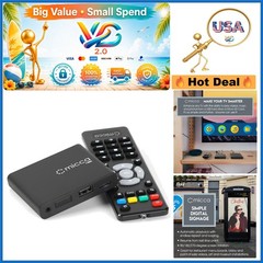 Speck 4K Ultra-HD Media Player HDMI USB MicroSD for Digital Signage