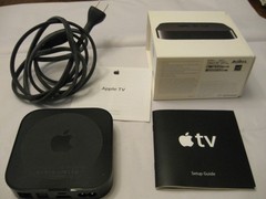 COMPLETE Apple TV (3rd Generation) A1469 A1427 (MD199LL/A) REMOTE CORD BOX INST
