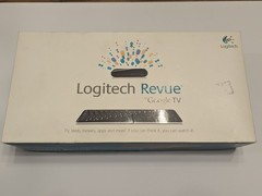 Logitech Revue Google TV IR0001 + K700 Keyboard Untested, Parts Only