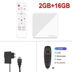 TV Box Android 14.0 H96 MAX H313 Quad Core ARM Cortex A53 Support BT Remote Cont