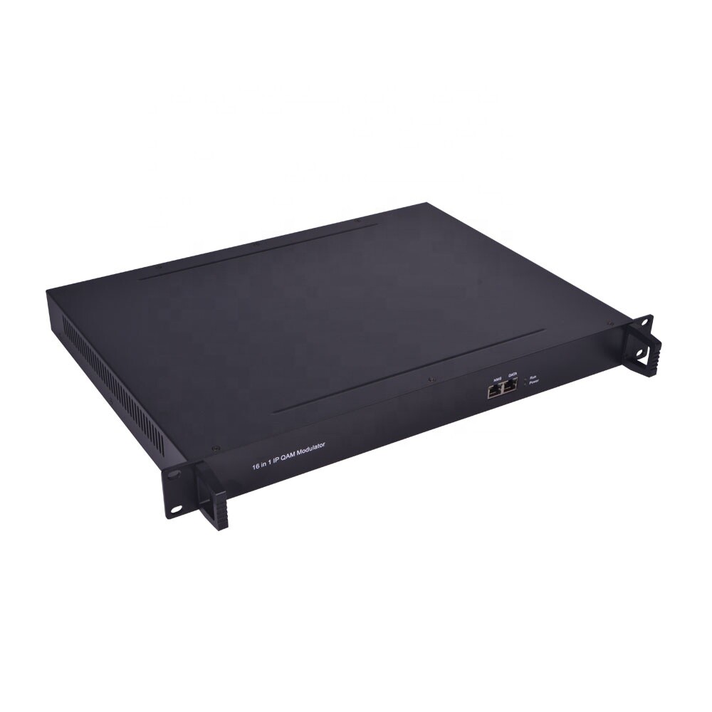 Professional QAM Modulator Digital IP To RF ISDB-T DVB-T ATSC DVB-C SPTS MPTS