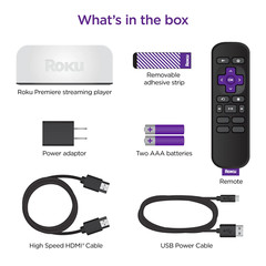 Newest Roku Premiere 3920RW HD/4K/HDR Streaming Media Player,Latest Version!