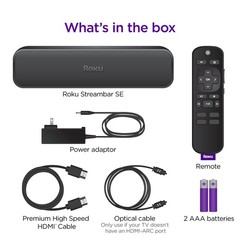 Roku – Streambar SE | 2-in-1 TV Soundbar and 4K HDR Streaming Device, Premium…
