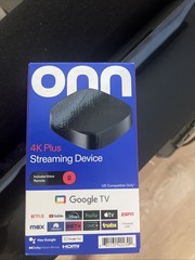 ONN 4K Plus Google TV Streaming Device w Dolby Atmos / Vision 16GB 2GB RAM