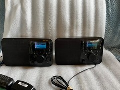 TWO Logitech Squeezebox Radio X-R0001 & LZ80535, LZ807A1, LZ90922 & remote
