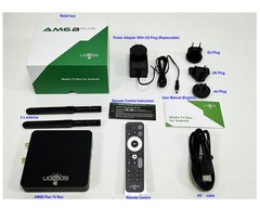 UGOOS AM6B Plus TV BOX Amlogic S922X-J Android 9.0 4G 32G WiFi6 1000M 4K TV Box