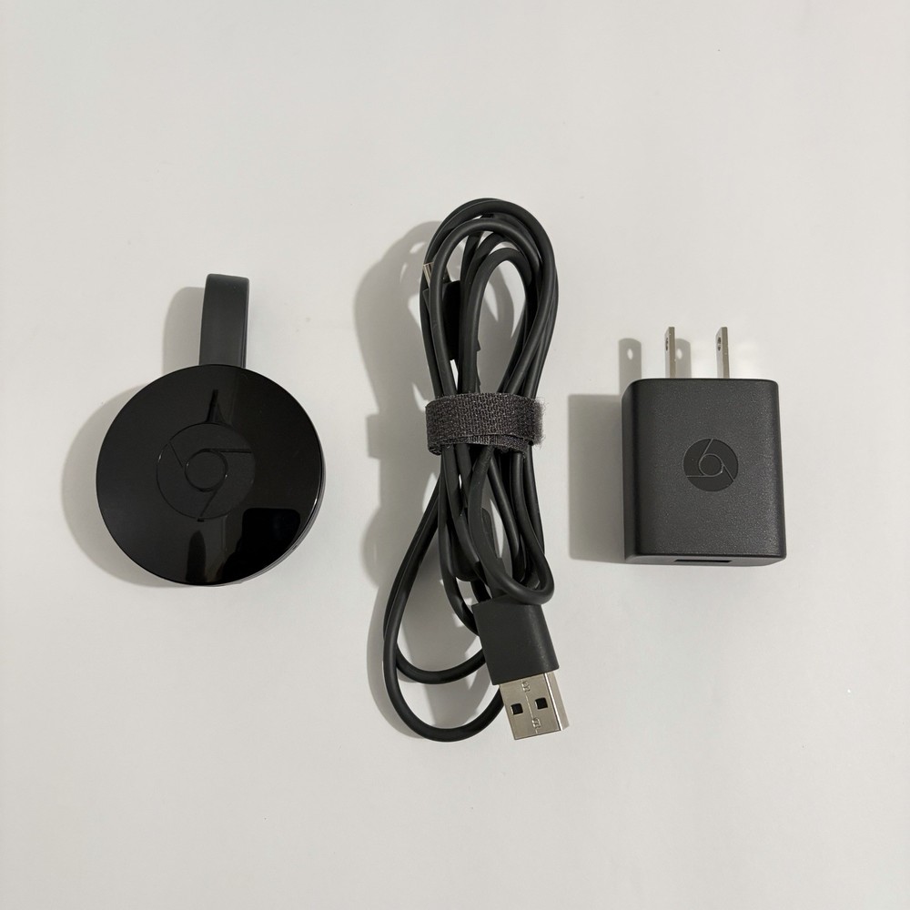 Google Chromecast 2nd Gen HDMI Streaming Media Player 1080p Black NC2-6A5 Tested