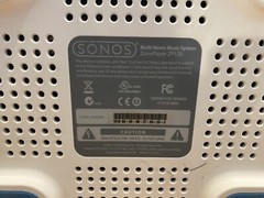 Sonos ZonePlayer ZP120 Streaming Audio Player & TruAudio SAT3-BK Speakers