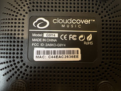 CloudCover Music CloudBox G9Y4