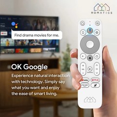 HOMATICS Box R 4K Plus TV Box AndroidTV 14 Netflix Certified Google Amlogic S9