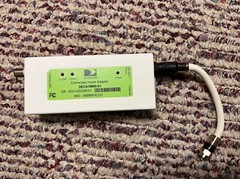 DirecTV Connected Home Adapter DECA1MRO-01 Coax Ethernet Port Connector