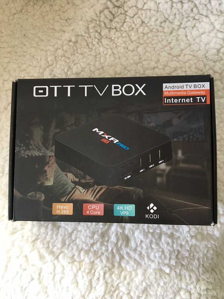 4K OTT TV BOX INTERNET TV Multimedia Gateway CPU Quad Core