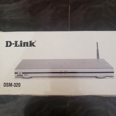 D-Link Media Lounge Digital Wireless Media Player DSM-320 Silver