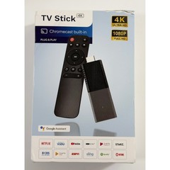 Smart TV Stick 4K UHD Chromecast Built in Android TV Google Assistant Remote
