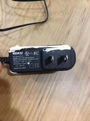 Roku 2 XD (2nd Generation) Media Streamer 3050X w Power Adapter(NO REMOTE) T20