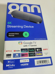 NEW 2026 onn 4K Streaming Device Google TV Gemini 2GB RAM – FAST SHIP sealed