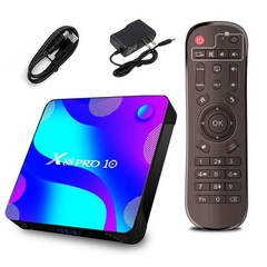 X88 Pro 10 Android 11.0 Smart Tv Box Quad-Core Uhd 4K Media Player 2.4G/5G Wifi
