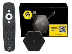 Softbox Buzz TV Box, Monthly App Updates, Built in Support, DVR recording