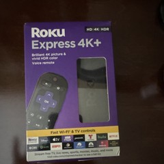 Roku Express 4K+ Streaming Media Player in Black