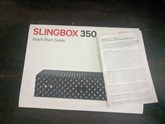 Package/Manual Only – Sling Media Slingbox 350 Digital HD Media Streamer Box