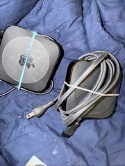 Apple TV A1469 3rd Gen Black Times 2 W/ Remote & Power Cable Tested Works