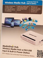 IOGEAR Wireless Media Hub Model GWFRSDU. SD / USB Input. NEW SEALED PACKAGE