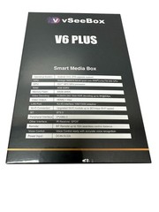 vSeeBox V6 Plus Newest Model Vsee Android TV Streaming Box Authorized Dealer