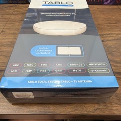 Tablo TV 4th Gen 2-Tuner 128GB 50+ Hours DVR with Antenna Watch & Record Live TV