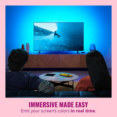 HDMI Sync Box with TV Backlight – Sync to Movies, Games & Music – HDMI 2.0 Suppo