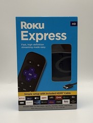 Roku Express HD (Damaged Box) Streaming Media Player – Black