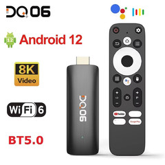 DQ06 ATV Mini TV Stick Android12 Allwinner H618 Quad Core Cortex A53 Support 8K