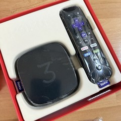 Roku 3 3rd Gen Media Streamer 4230R Black New Open Box